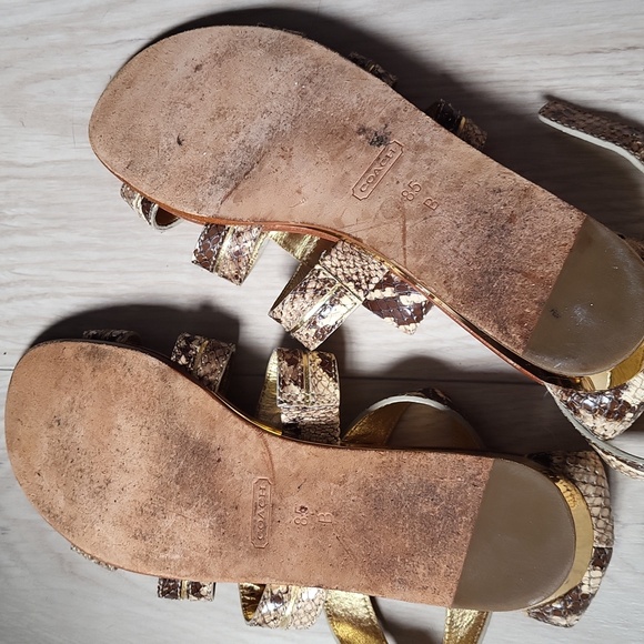 Coach sandals 8.5 - Picture 4 of 4